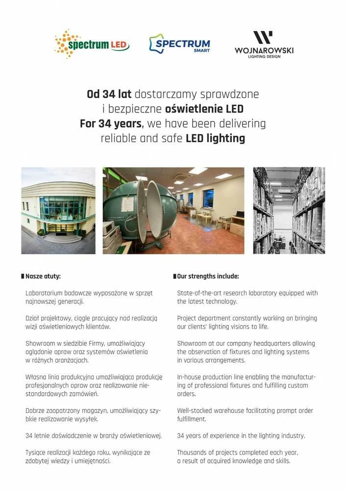 „Spectrum LEMPA LED A60 E27“ 9W 820LM 840