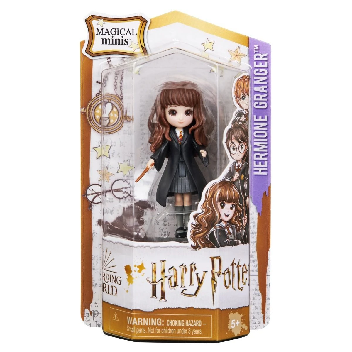 Wizarding World Harry Potter Hario Poterio Hermionos Įkyrėlės 8 cm kolekcinė figūrėlė Magiška Minis
