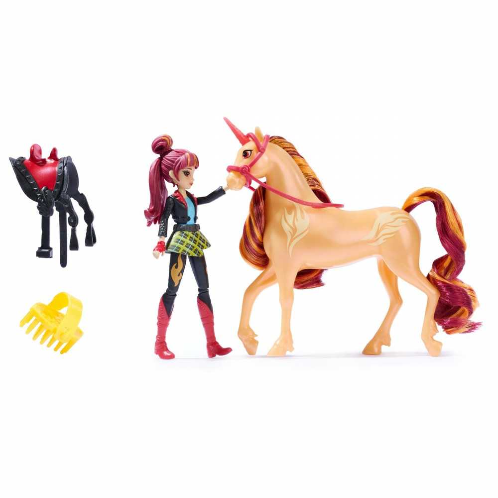 Unicorn Academy Lėlė Valentina ir vienaragis Cinder