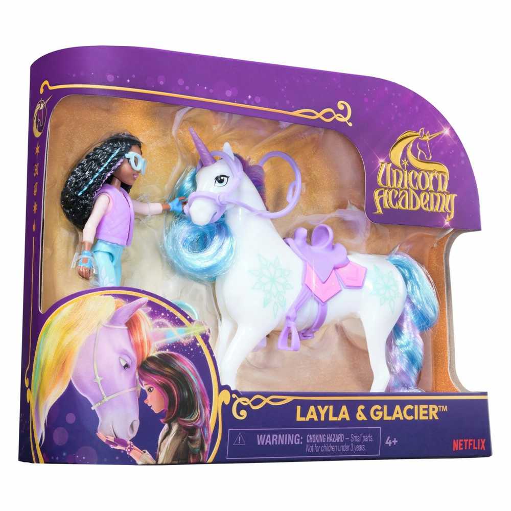 Unicorn Academy Lėlė Layla ir vienaragis Glacier