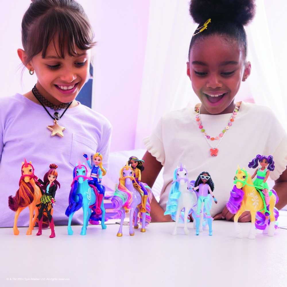 Unicorn Academy Lėlė Valentina ir vienaragis Cinder