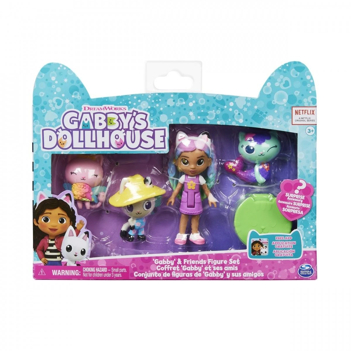 Spin Master Gabby's Dollhouse Friends figūrėlių rinkinys