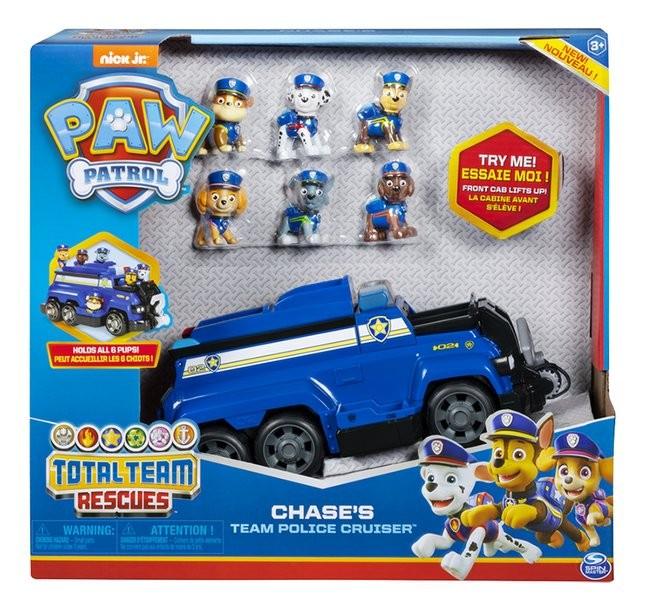 Spin Master PAW Patrol Total Team Rescue Vehicle - Chase žaislinė transporto priemonė
