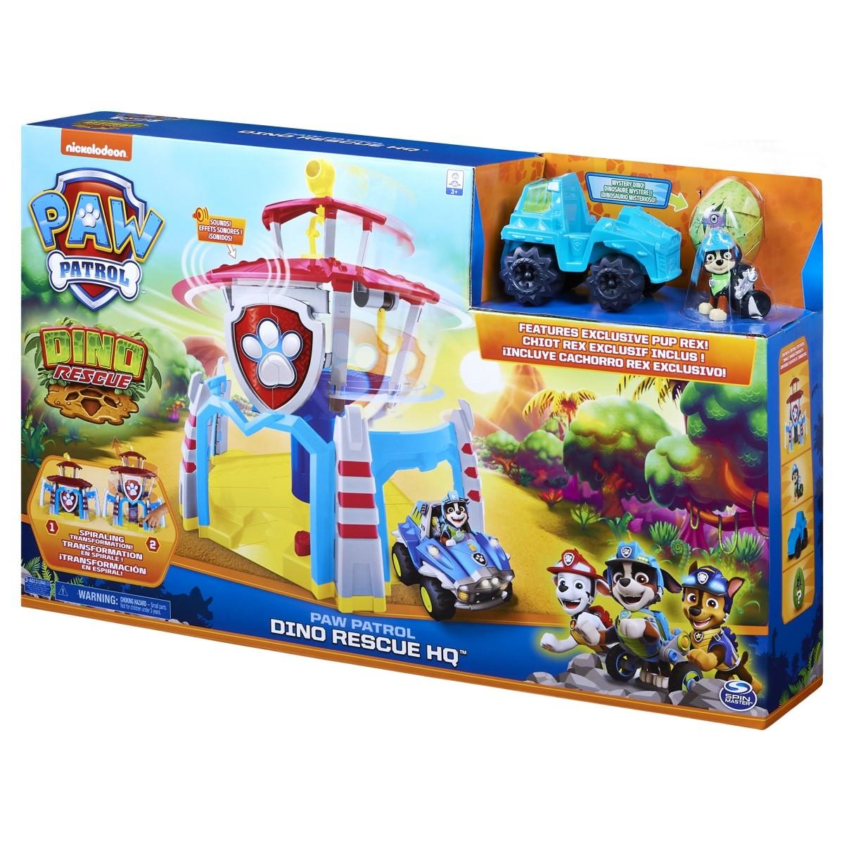 Spin Master PAW PATROL BŪSTINĖ DINO SU GARSO EFEKTAIS IR PRIEDAIS