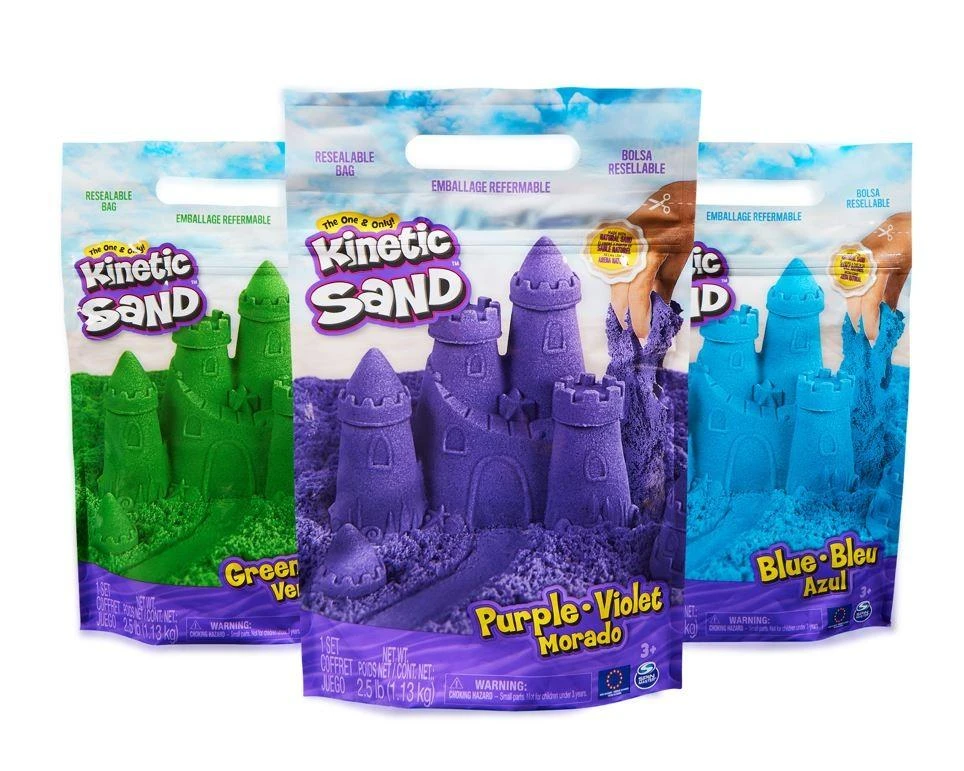 Spin Master KINETIC SAND Kinetinio smėlio rinkinys „Formuok ir kurk“
