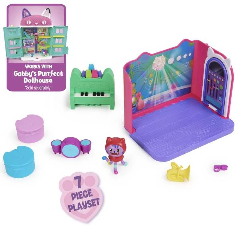 GABBY´S DOLLHOUSE Rinkinys „Prabangus kambarys“