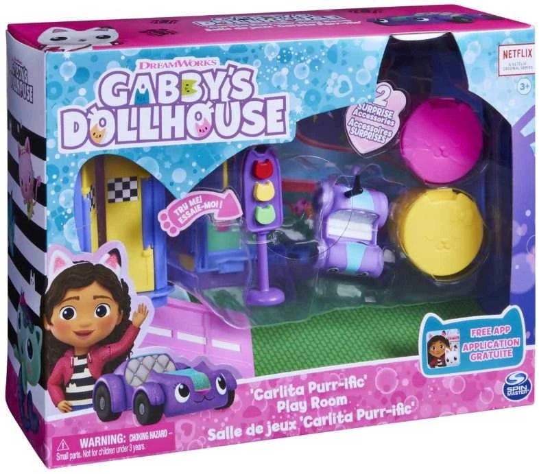 GABBY´S DOLLHOUSE Rinkinys „Prabangus kambarys“