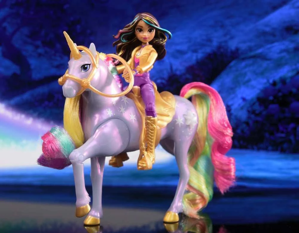 „Spin Master“ lėlė „Unicorn Academy“ Sofija ir „Wildstar“ šviesos efektai