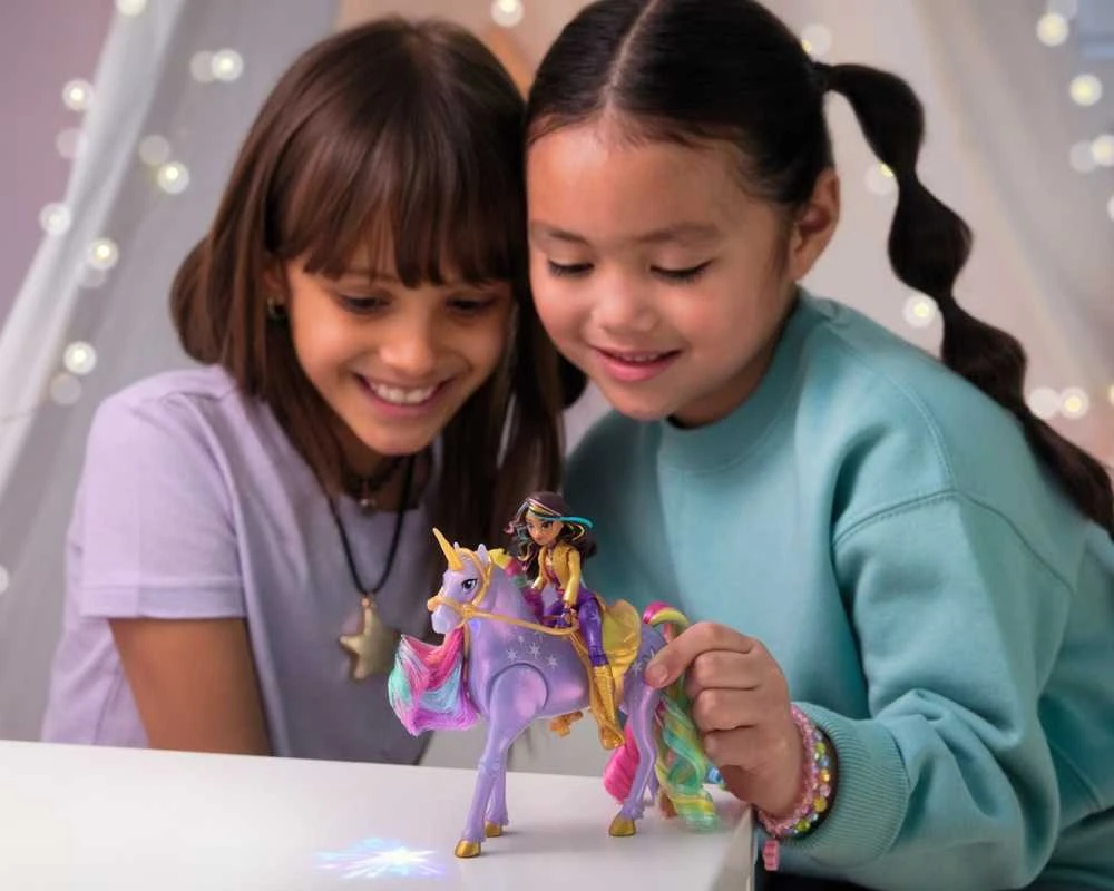 „Spin Master“ lėlė „Unicorn Academy“ Sofija ir „Wildstar“ šviesos efektai