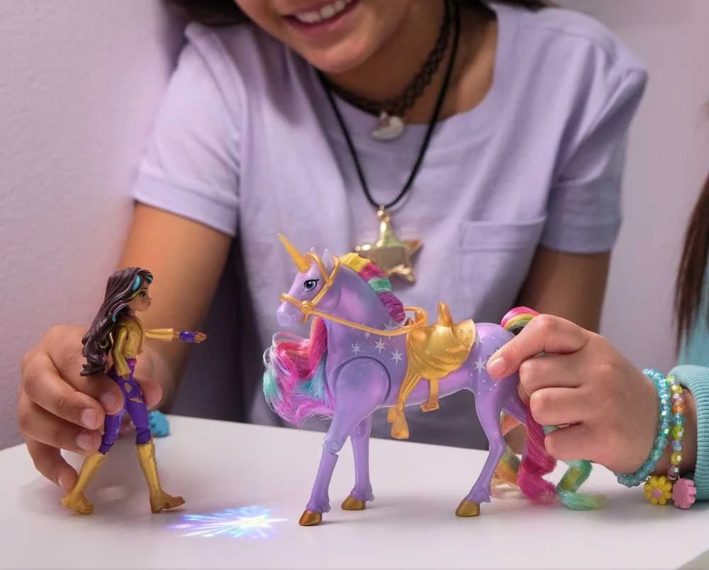 „Spin Master“ lėlė „Unicorn Academy“ Sofija ir „Wildstar“ šviesos efektai
