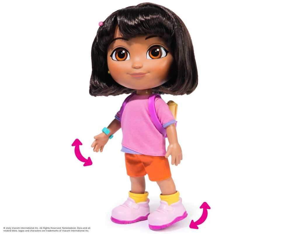 Dora And Friends Lėlė DORA TYRINĖTOJA Dainuok ir tyrinėk (anglų k. / tik garsai)