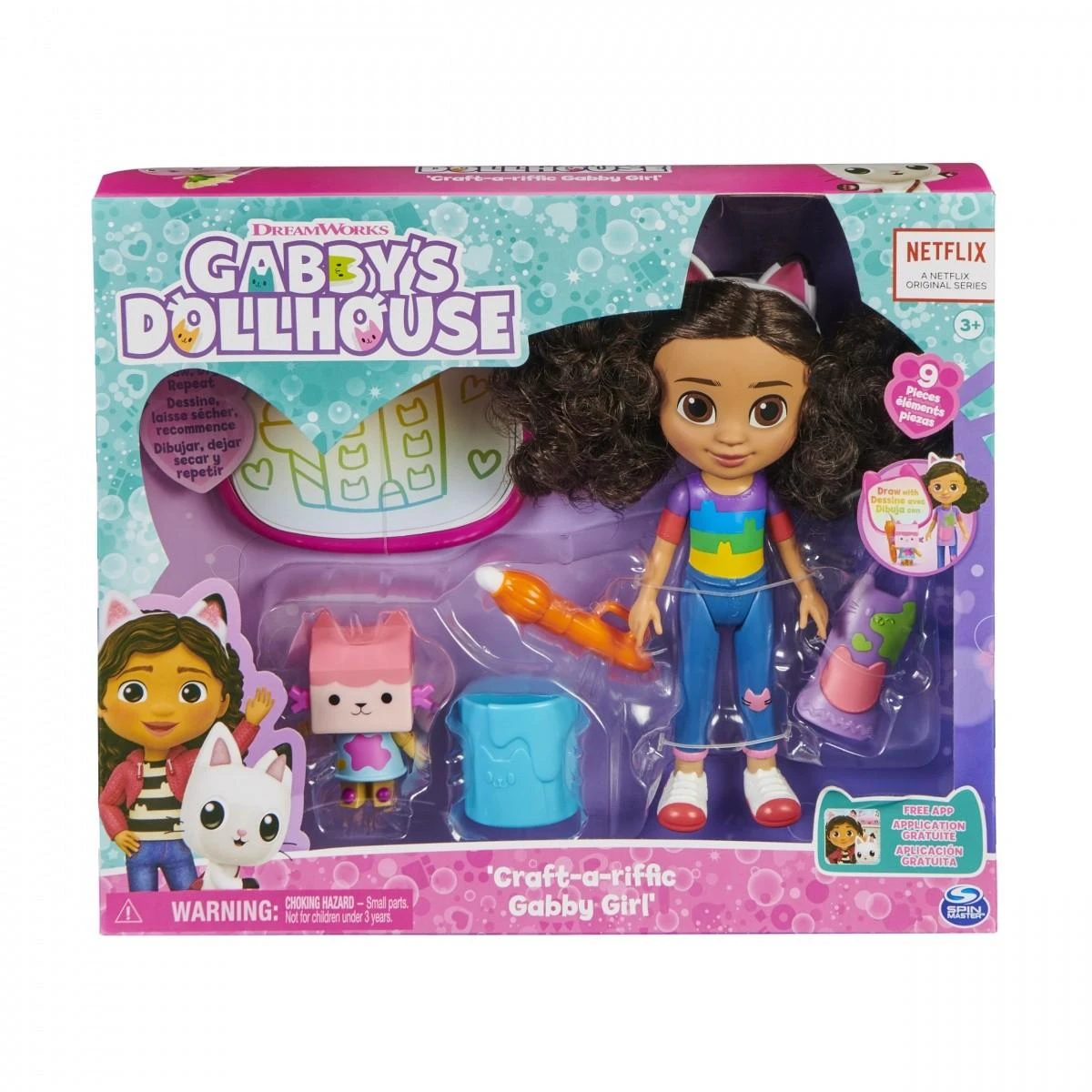 Spin Master Gabby's Dollhouse Meno rinkinys