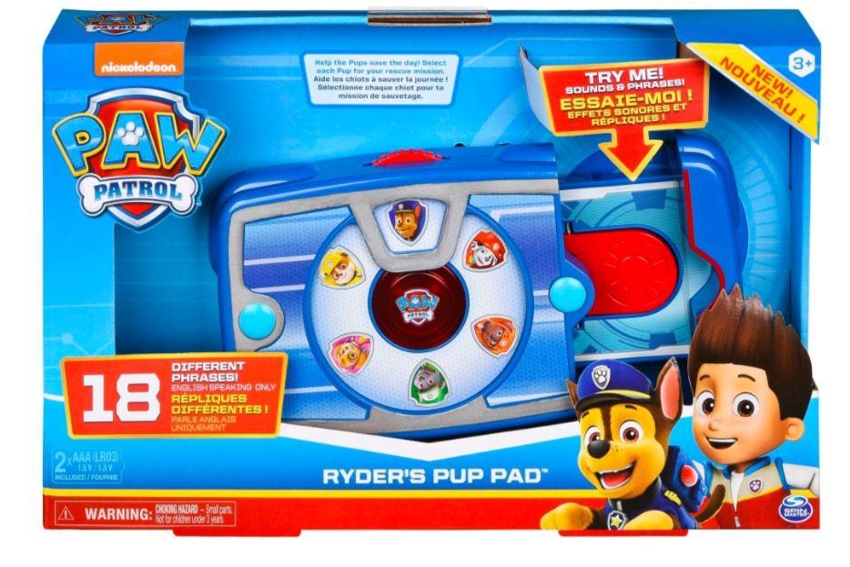 Spin Master Paw Patrol Ryder interaktyvi planšetė sukamasis 18 garsų