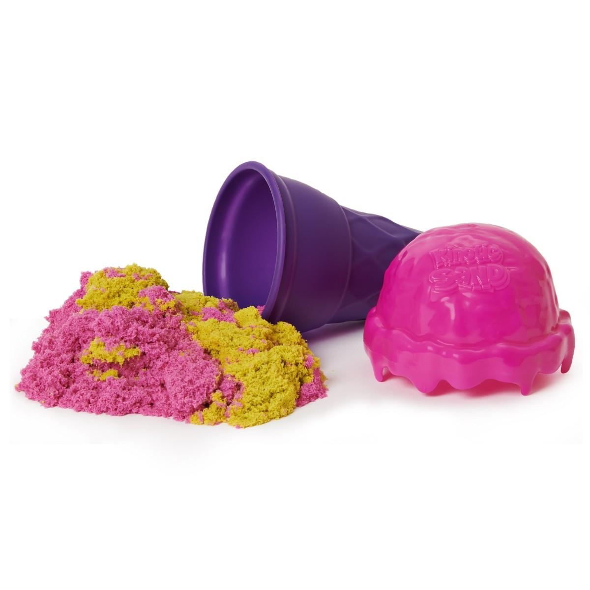 KINETIC SAND Kvepiantis kinetinis smėlis „Ledai“, 113 g