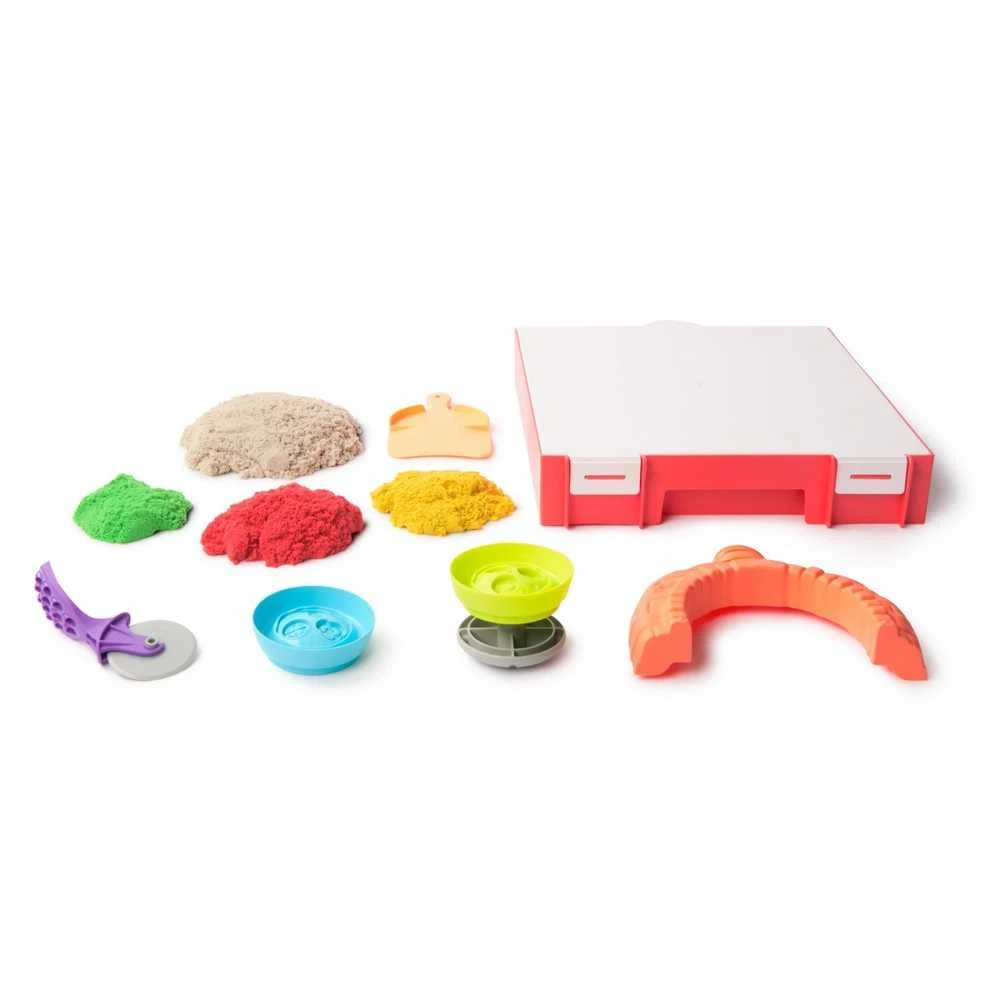 Spin Master KINETINIO SMĖLIO žaidimų rinkinys „SquishPizza“