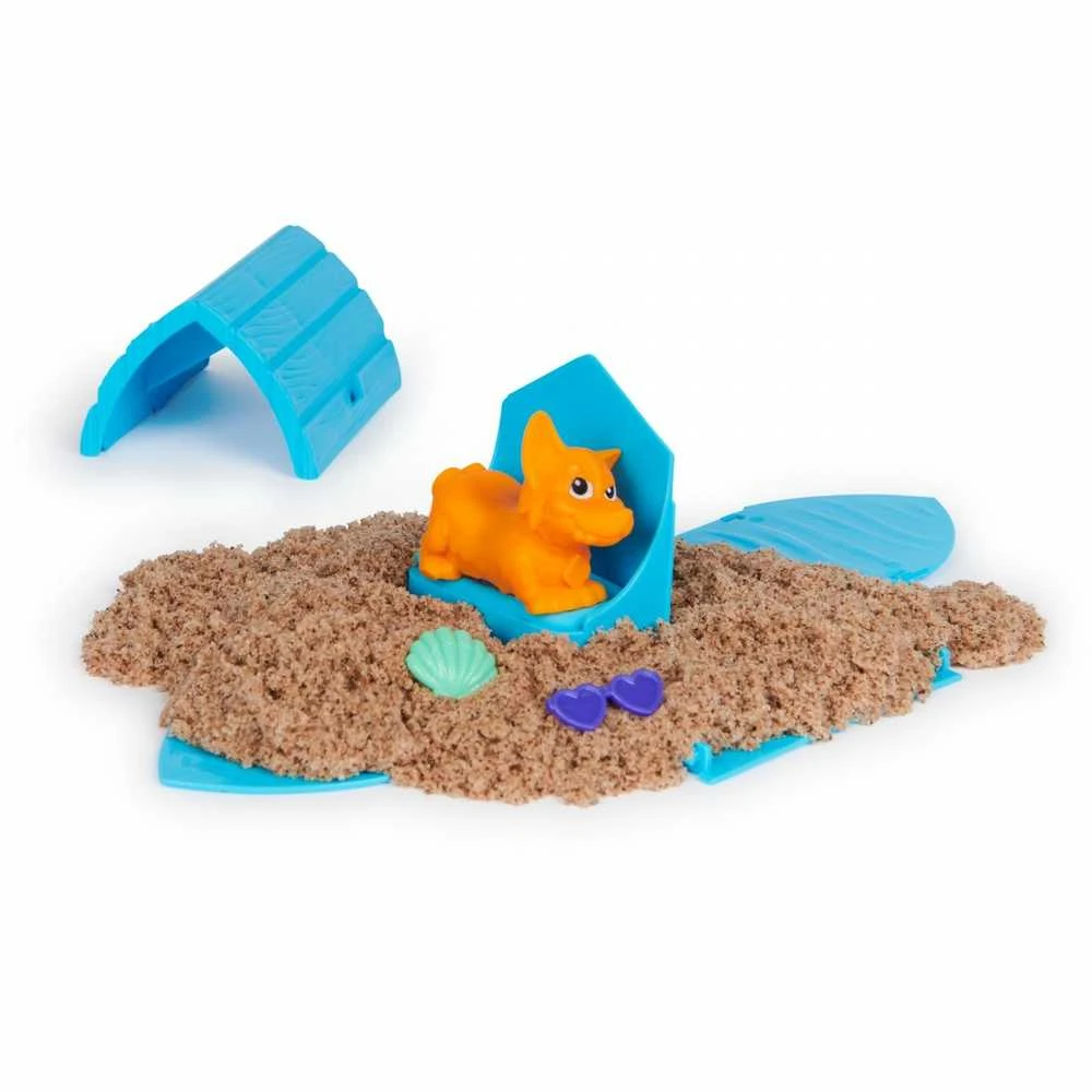 Spin Master KINETIC SAND Rinkinys „Šuniukų kasykla“
