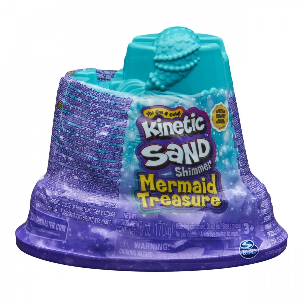 Spin Master Kinetinis smėlis Kinetic Sand Mini Mermaid rinkinys