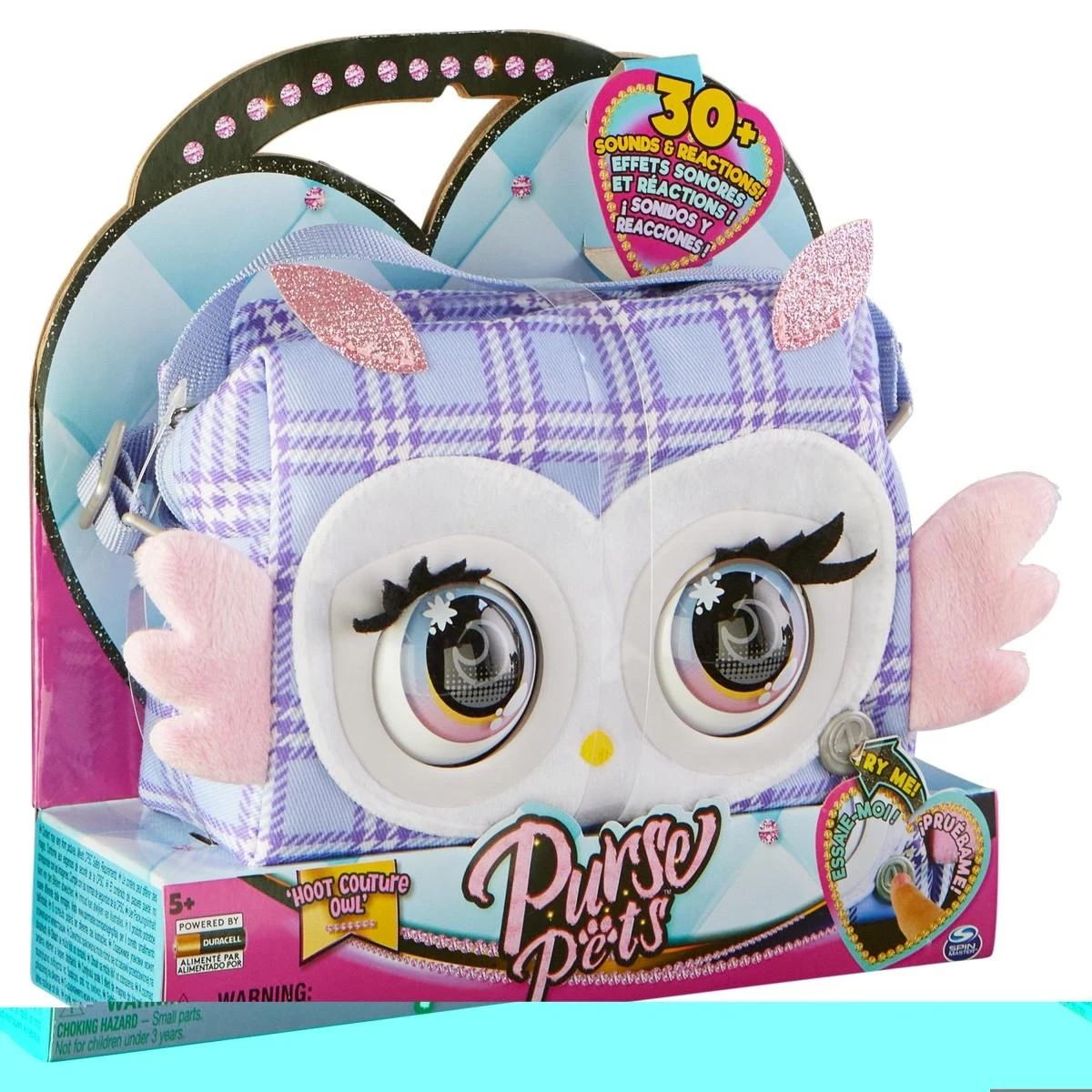 Spin Master PURSE PETS PRINT PERFECT interaktyvi rankinė Pelėda
