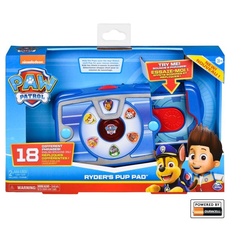 Psi Patrol Interaktyvus Planšetė Rydera Z Dźwiękami Ryder Pad Spin Master