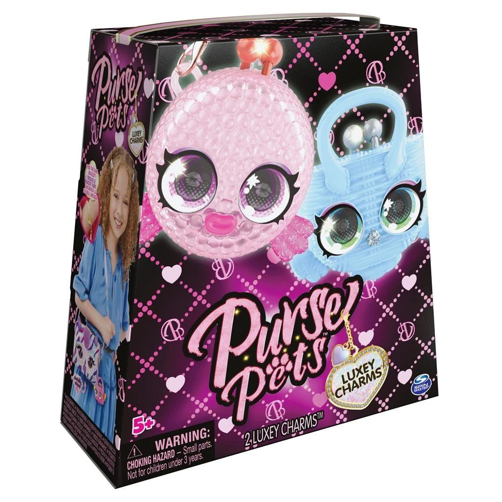 Spin Master „Purse pets“ raktų pakabukai 2 vnt.