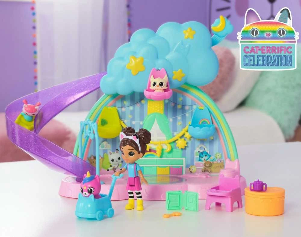 Spin Master GABI'S CAT HOUSE KATĖS PRIEŽIŪROS SKAIČIŲ RINKINYS 4 FIGURĖLIAI + PRIEDAI