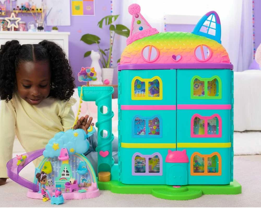 Spin Master GABI'S CAT HOUSE KATĖS PRIEŽIŪROS SKAIČIŲ RINKINYS 4 FIGURĖLIAI + PRIEDAI