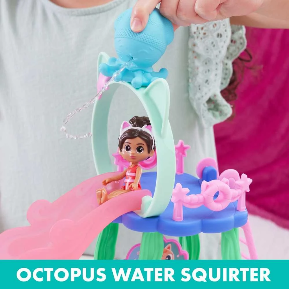 Spin Master Gabby's Dollhouse „Gabi's Cat House Pool Fun“ figūrėlių rinkinys 6067878 WB3