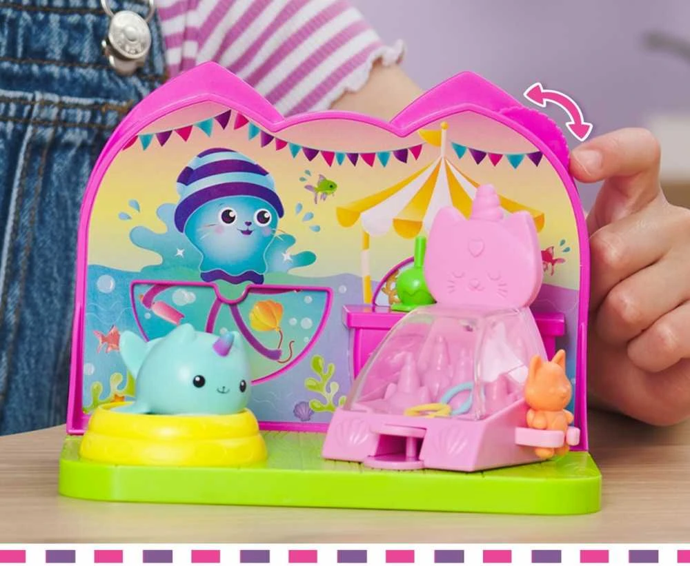 Spin Master Figūrėlės žaislų rinkinys koci namelis Gabi linksmų miestelis