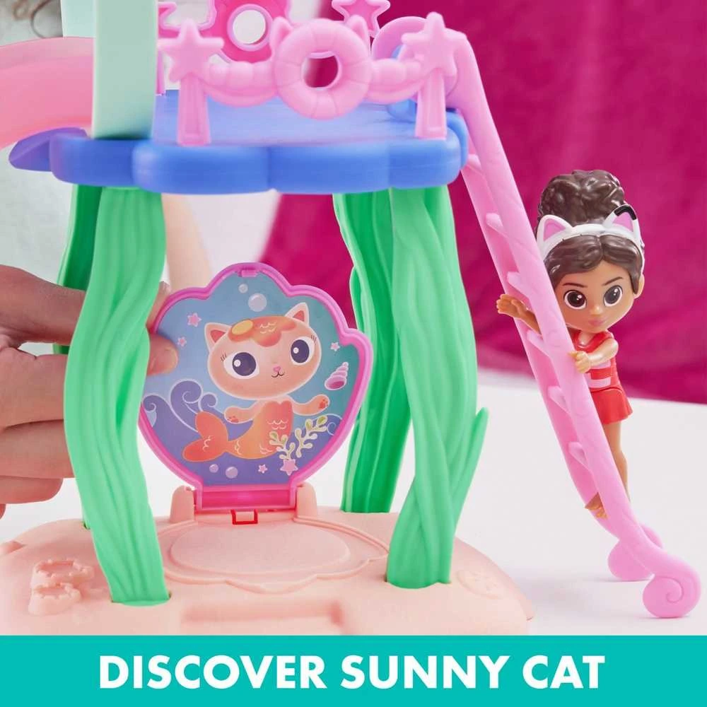 Spin Master Gabby's Dollhouse „Gabi's Cat House Pool Fun“ figūrėlių rinkinys 6067878 WB3