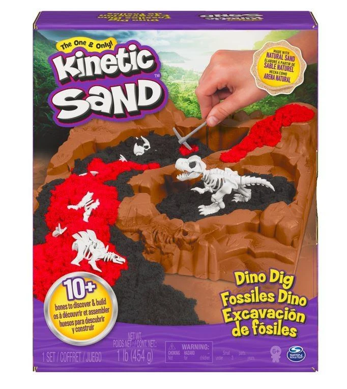 Spin Master MAŽAS ARCHEOLOGAS DINOZAURŲ KASINIMO KINETINIS SMELIS 454 G