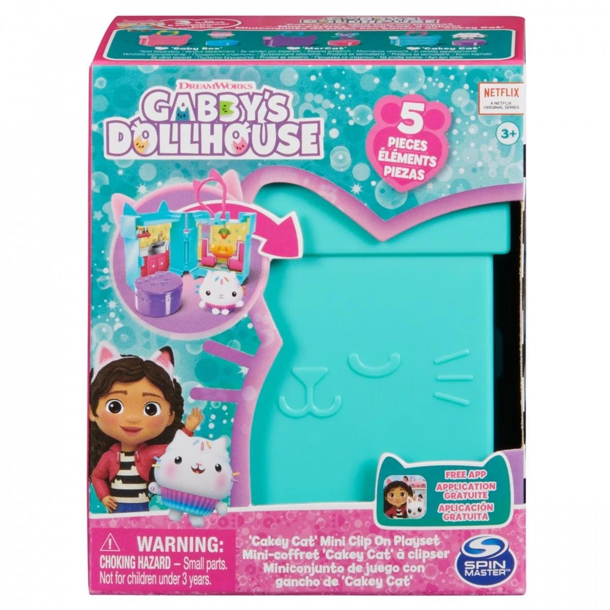 Spin Master Gabby's Dollhouse Fashionable Clips Rinkinys 6070881 /16