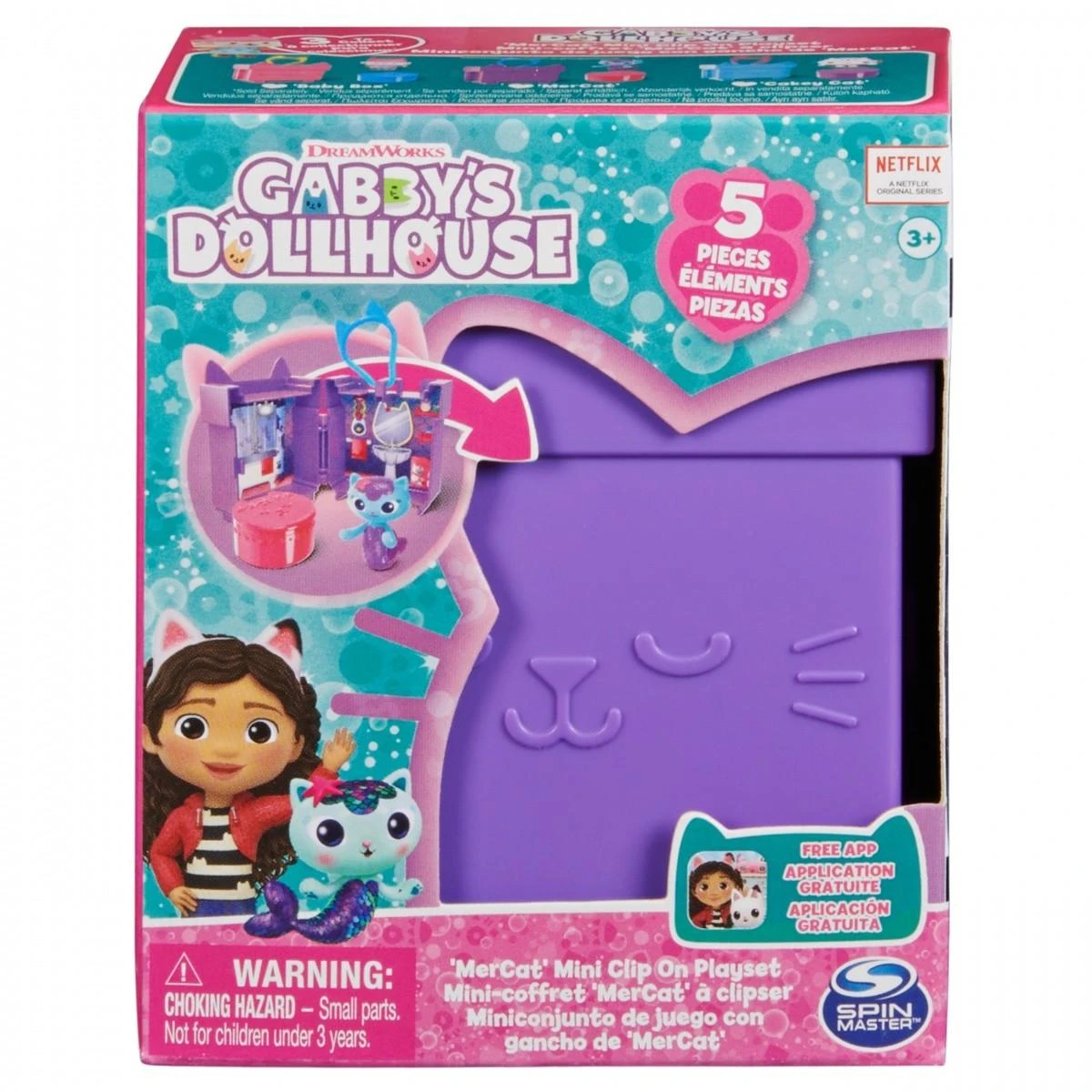 Spin Master Gabby's Dollhouse Fashionable Clips Rinkinys 6070881 /16