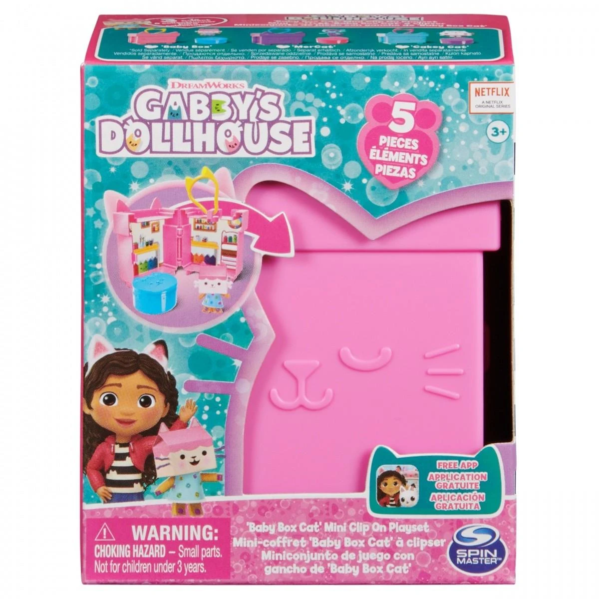 Spin Master Gabby's Dollhouse Fashionable Clips Rinkinys 6070881 /16