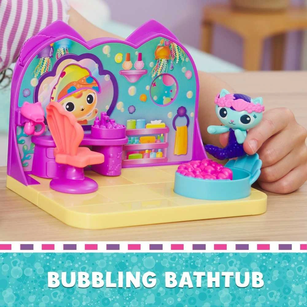 Spin Master Koci Domek Gabi Pokój do domku komplektas Spa figurka Syrenkotka + priedai