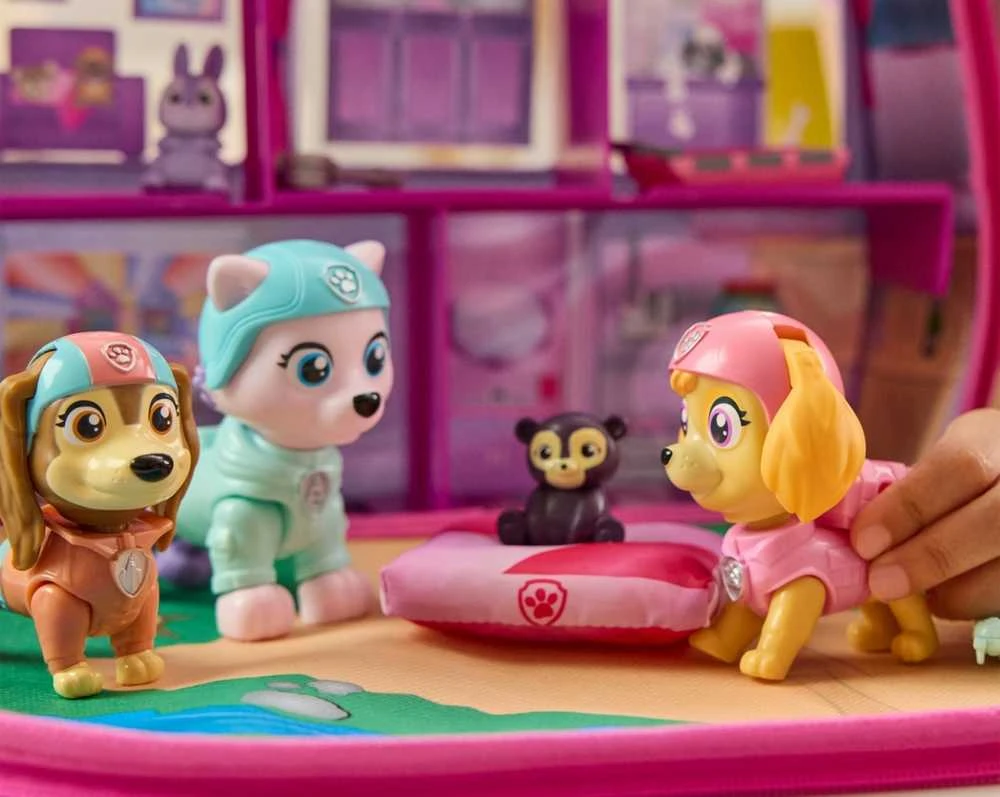 Figūrėlių rinkinys Spin Master PAW PATROL: Skyes World Rescue Camper (6074035)