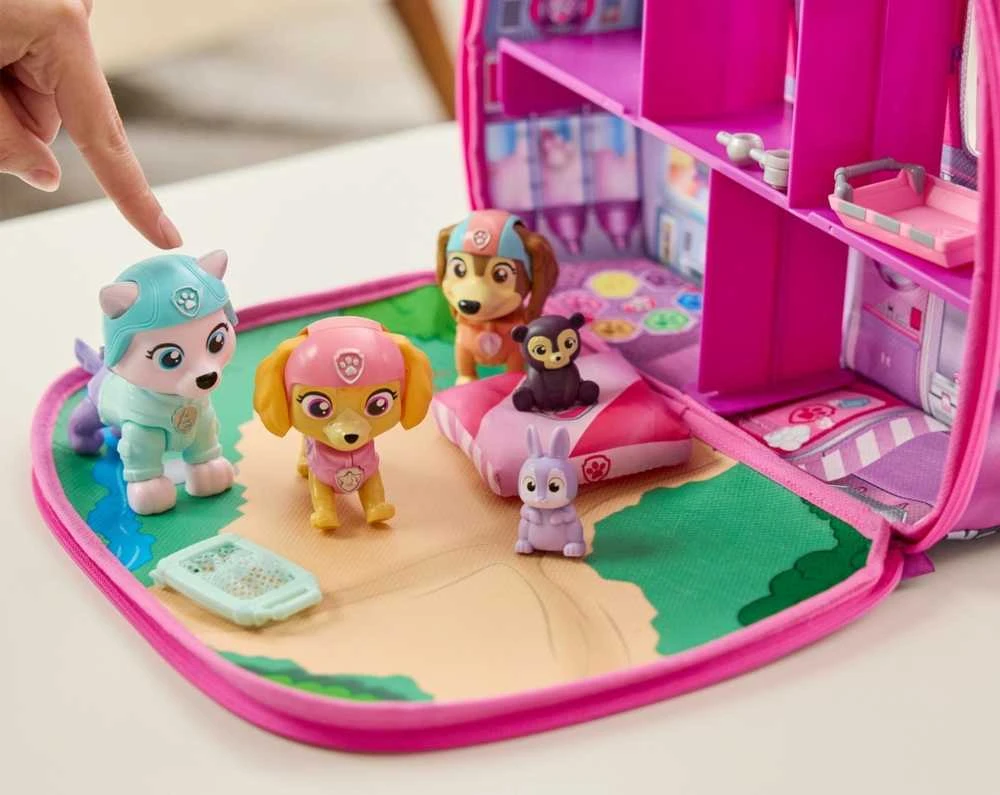 Figūrėlių rinkinys Spin Master PAW PATROL: Skyes World Rescue Camper (6074035)