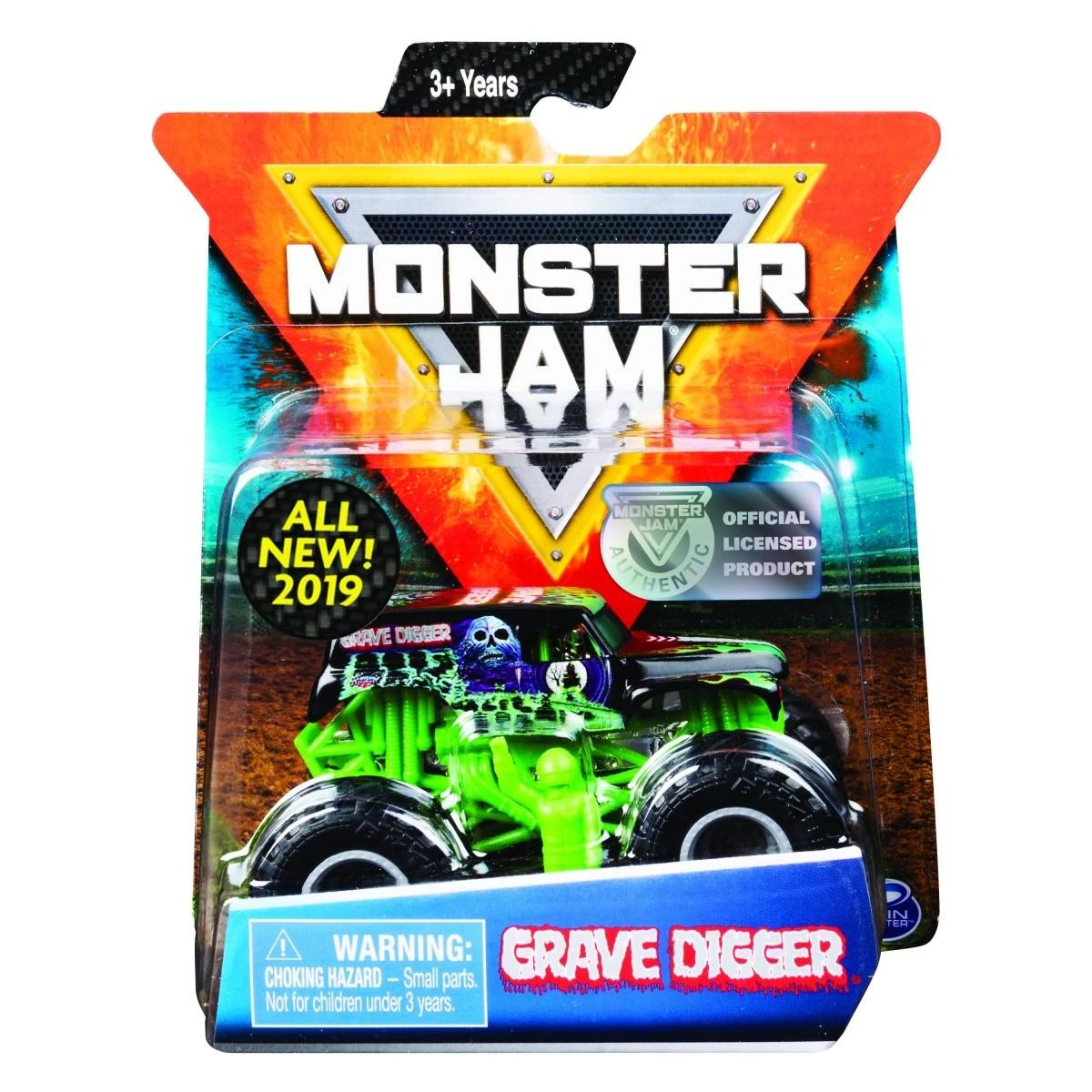 MONSTER JAM visureigis 1:64, 1 vnt.