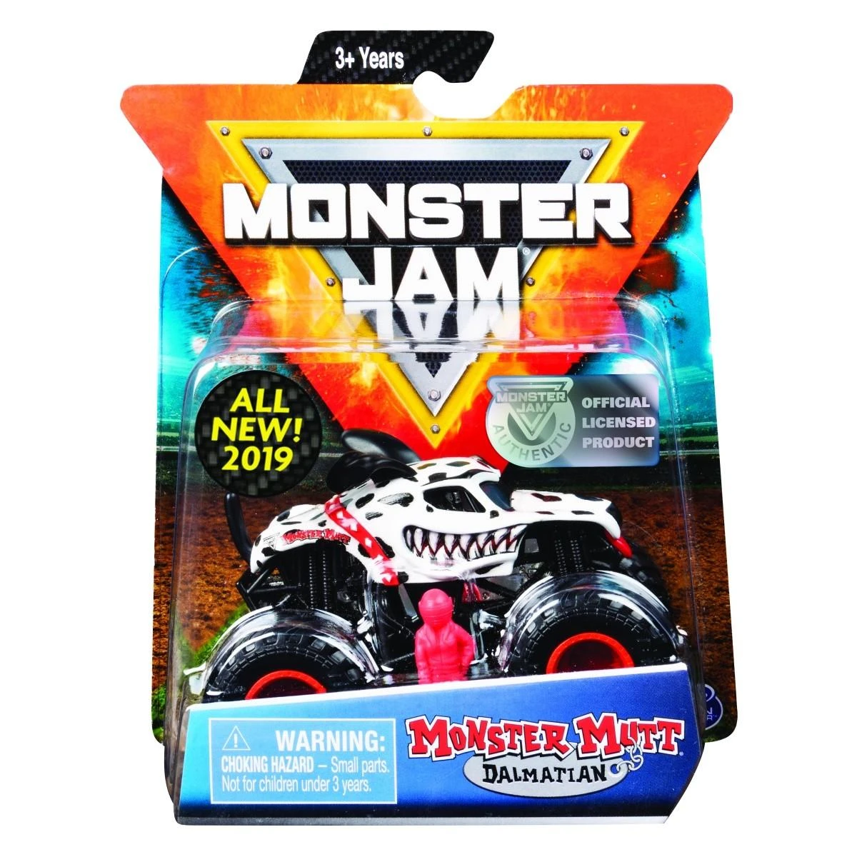 MONSTER JAM visureigis 1:64, 1 vnt.