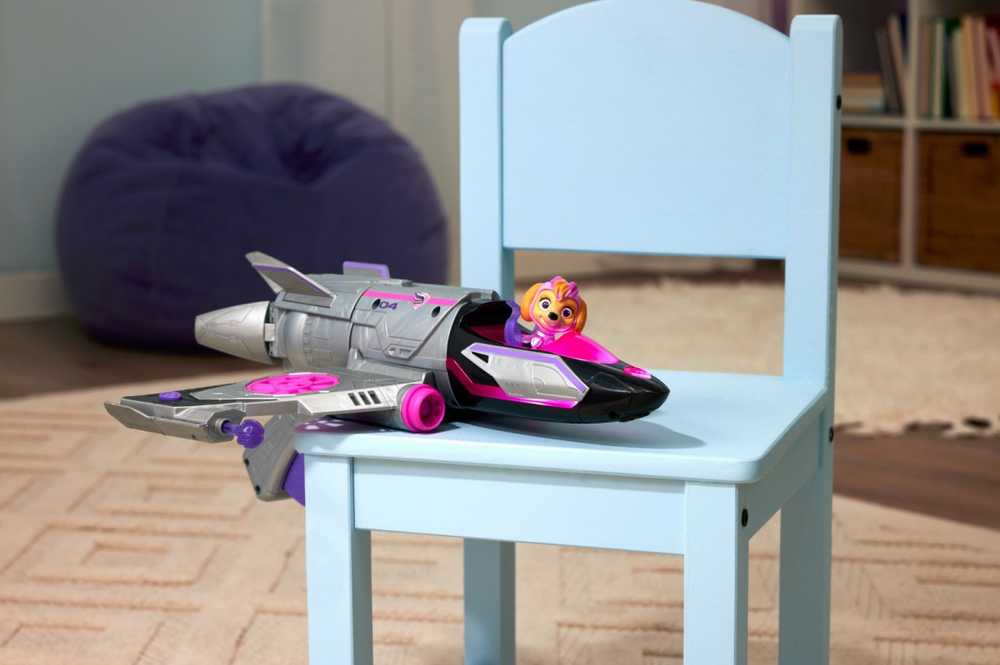 Spin Master PAW Patrol The Mighty Movie - Lėktuvas "Skyes" su garso ir šviesų efektais