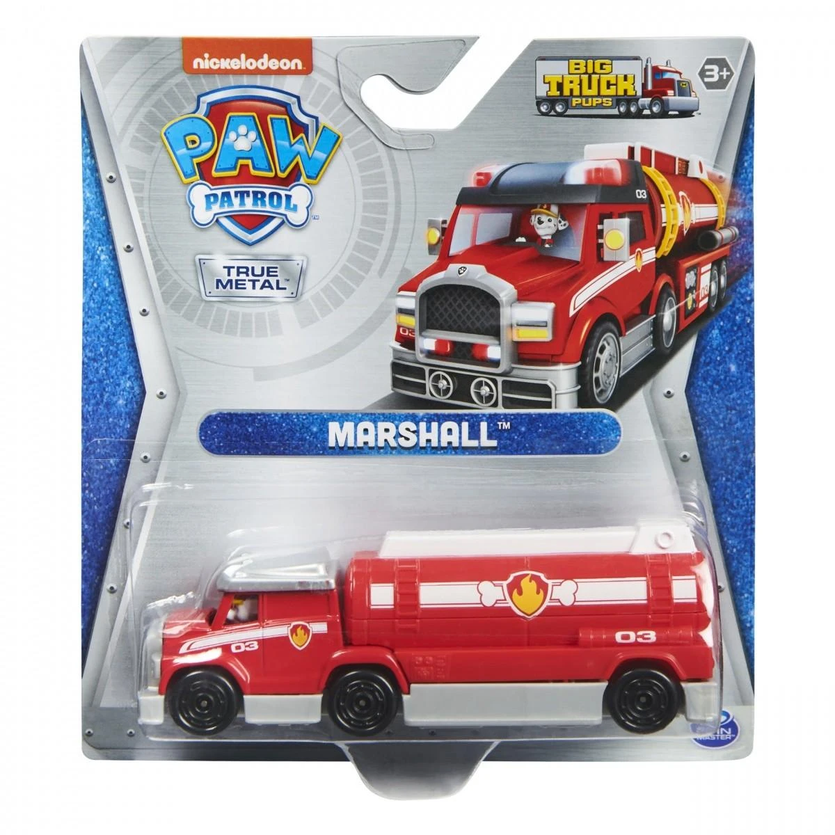 Spin Master PAW PATROL 1:55 transporto priemonė Big Truck Marshall, 6063793