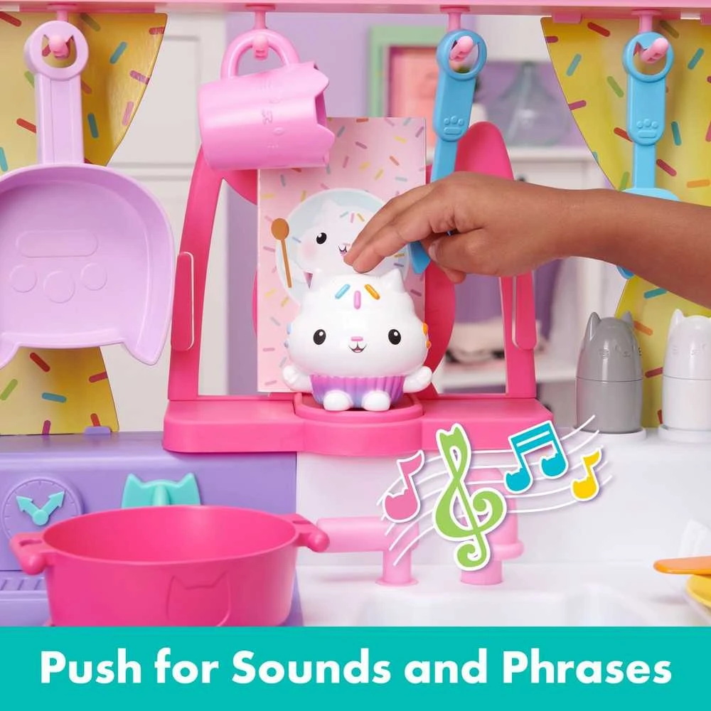 Spin Master Gabby's Dollhouse Cakey Kitchen žaidimų rinkinys