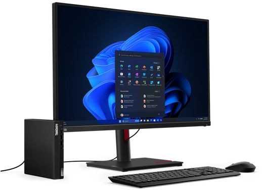 Stacionarus kompiuteris Lenovo ThinkCentre M75q G5 RYZEN 7 P 8700GE 3.65G 8C 16T 32GB 16+16 DDR5 5200 SODIMM 1TB SSD M.2 2280 G4 TLC OPAL WINDOWS 11 PRO 64,WW11 PRO DPK