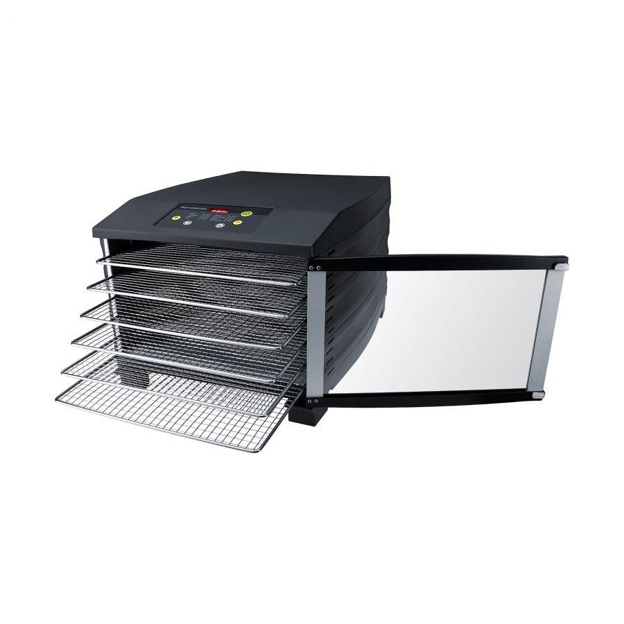Grybų, daržovių ir vaisių džiovyklė Steba ED 6 (800W, juodos spalvos)