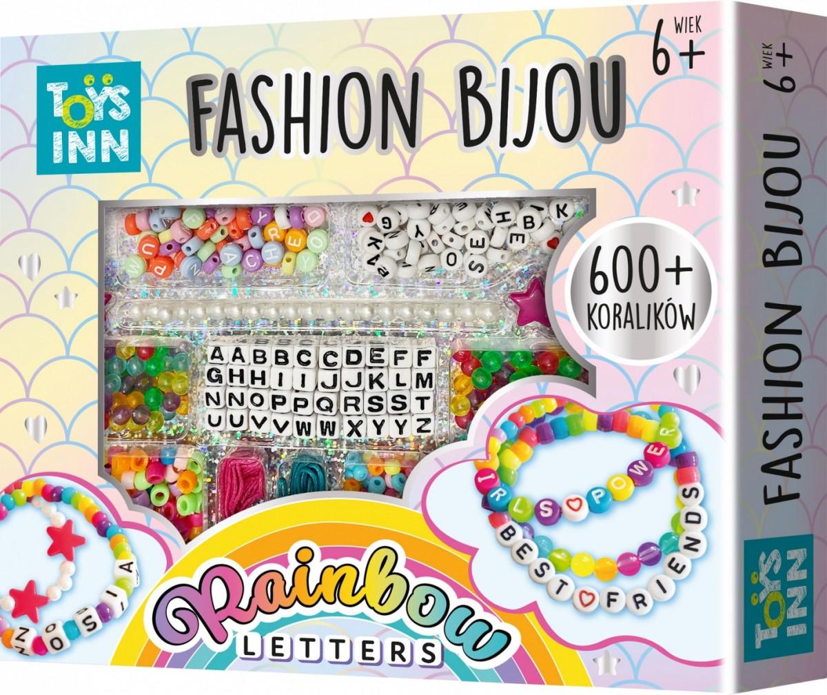 Stnux Rainbow Letters karoliukų rinkinys