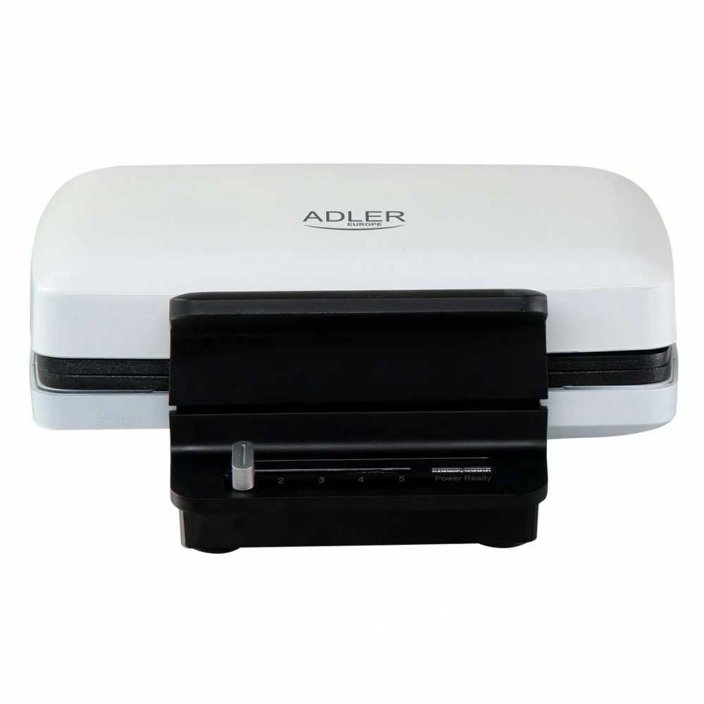 Adler Vaflinė | AD 3085 | 1200 W | Kepinių skaičius 2 | Vaflis | Baltas