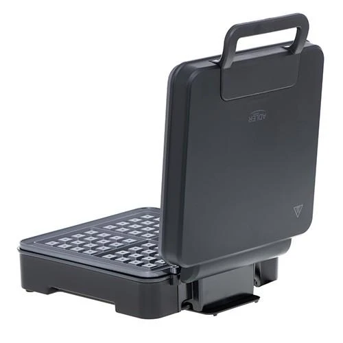 Adler | Vaflinė | AD 3049 | 1200 W | Number of pastry 4 | Belgium | Juodas