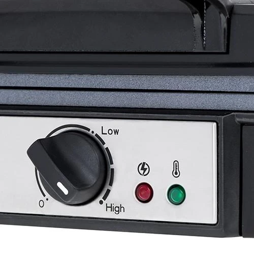 Adler | Vaflinė | AD 3049 | 1200 W | Number of pastry 4 | Belgium | Juodas