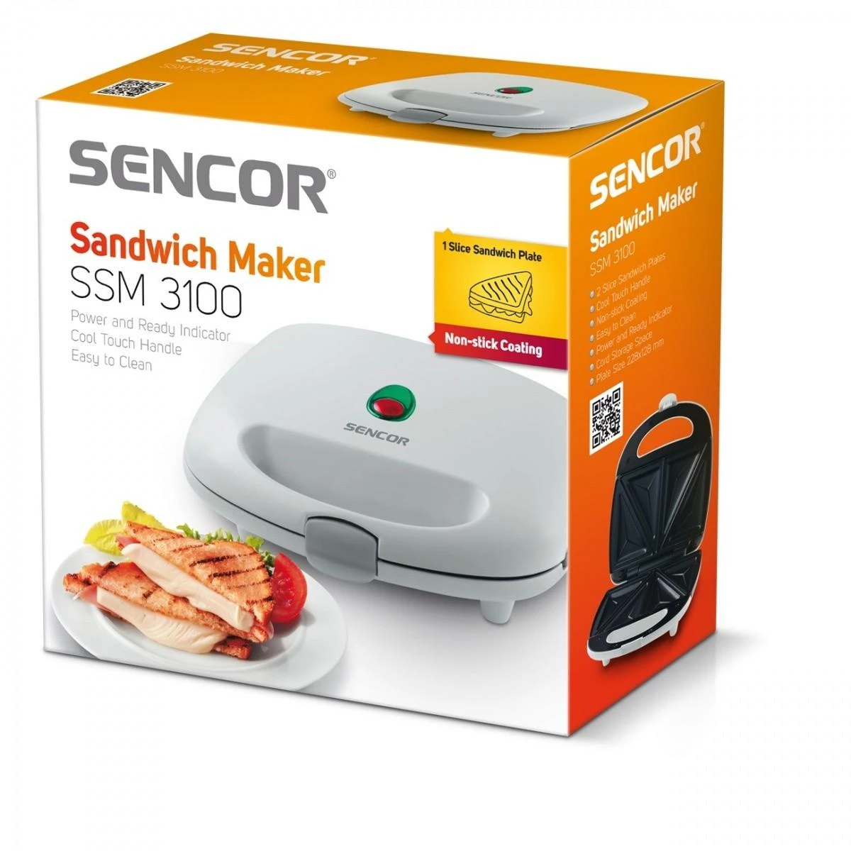 Sumuštinių keptuvas Sencor SSM 3100 Galingumas 700 W