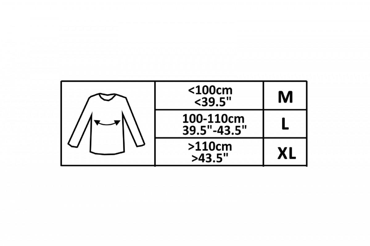 Šildomi marškinėliai T-Shirt Glovii GJ1 su baterija (iki 6val.) - Juodas XL