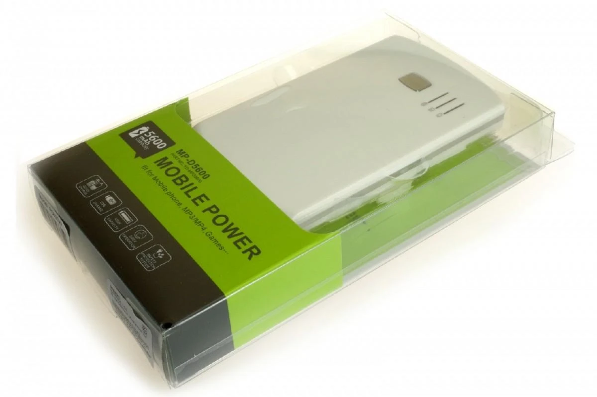 PowerNeed Sunen 5600mAh Baltas Powerbank